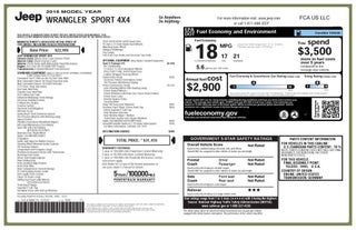 2015 Jeep Wrangler Sport