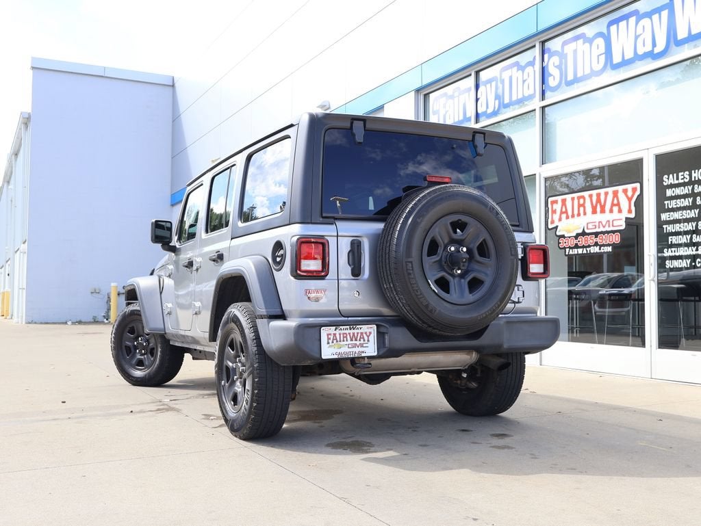 2018 Jeep Wrangler Unlimited Sport 4x4