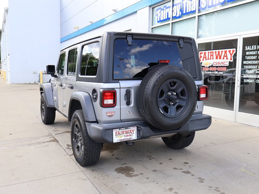 2018 Jeep Wrangler Unlimited Sport 4x4