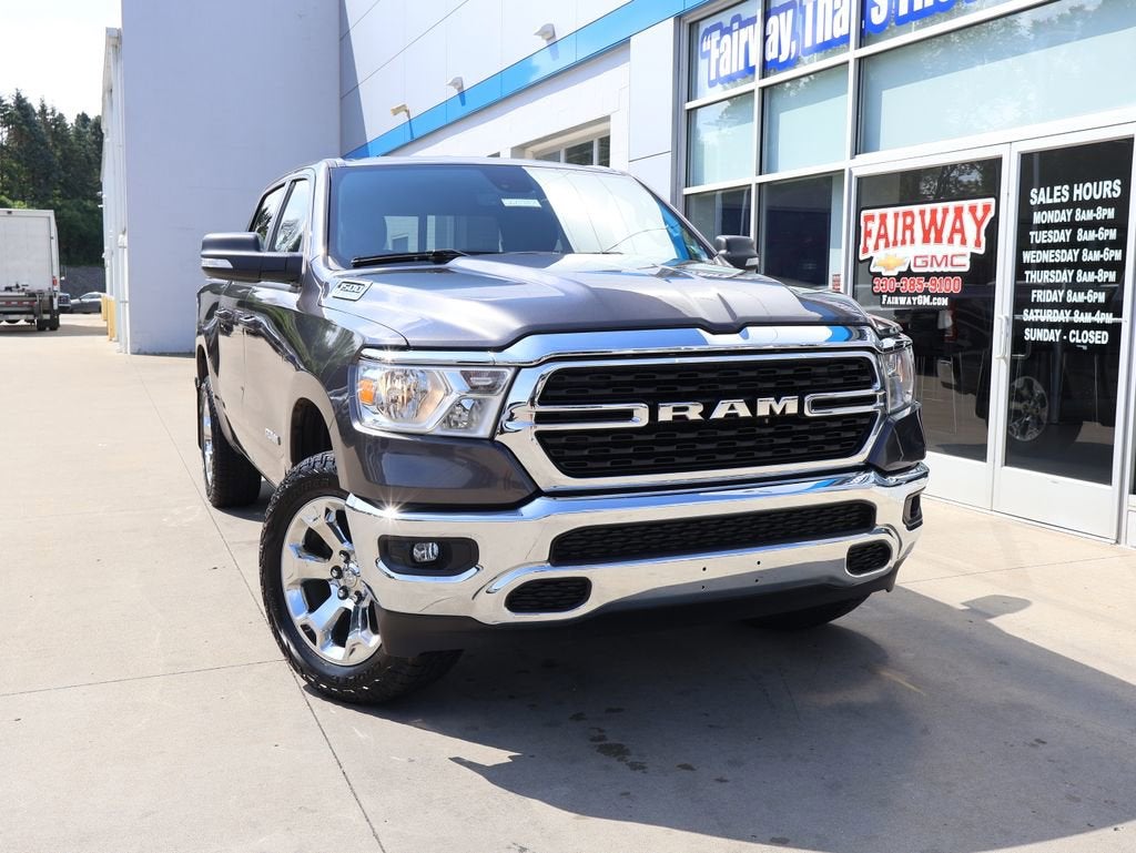 2022 RAM 1500 Big Horn Crew Cab 4x4 5'7" Box