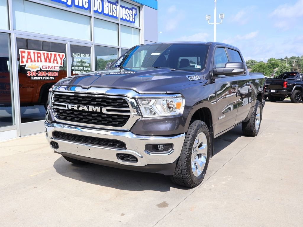 2022 RAM 1500 Big Horn Crew Cab 4x4 5'7" Box