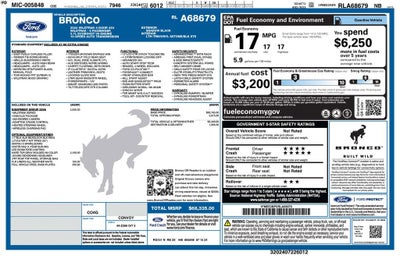 2024 Ford Bronco Wildtrak