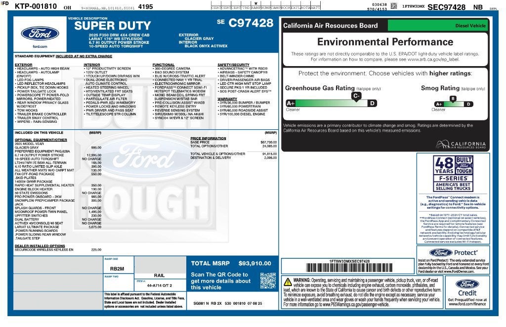 2025 Ford F-350 LARIAT