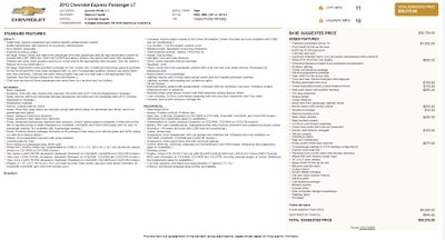 2013 Chevrolet Express Passenger 3500 LT