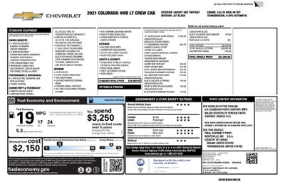 2021 Chevrolet Colorado 4WD LT