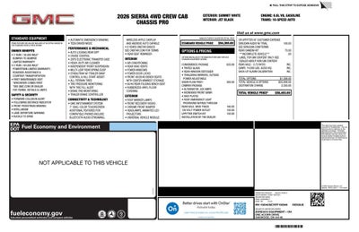 2026 GMC Sierra 3500 HD Chassis Cab Pro
