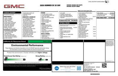 2026 GMC HUMMER EV SUV 3X