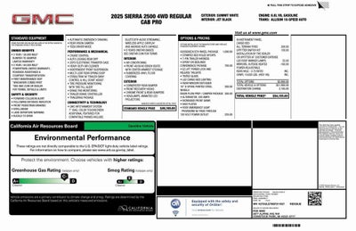 2025 GMC Sierra 2500 HD Pro