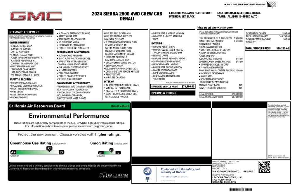 2024 GMC Sierra 2500 HD Denali