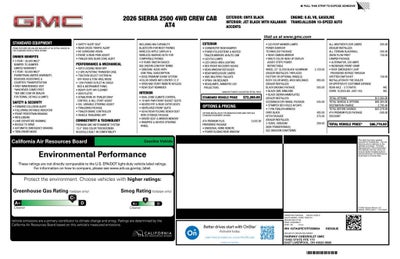 2026 GMC Sierra 2500 HD AT4