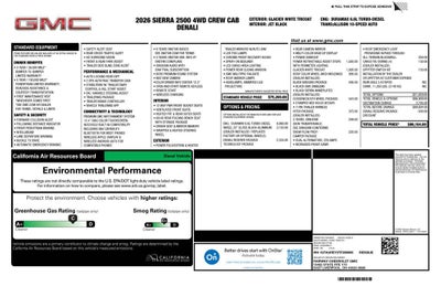 2026 GMC Sierra 2500 HD Denali