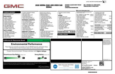 2026 GMC Sierra 2500 HD Denali