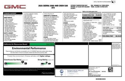 2025 GMC Sierra 3500 HD AT4