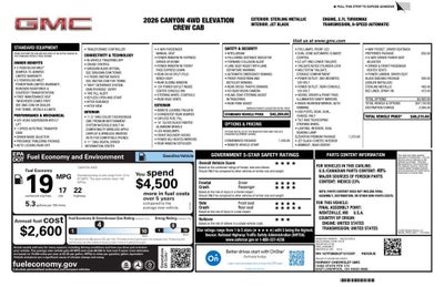 2026 GMC Canyon Elevation