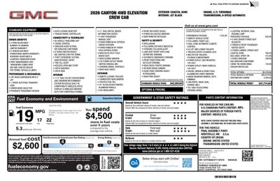 2026 GMC Canyon Elevation