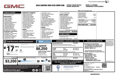 2024 GMC Canyon AT4X