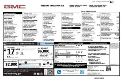 2026 GMC Sierra 1500 SLT