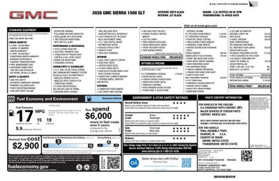2026 GMC Sierra 1500 SLT