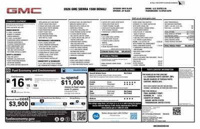 2026 GMC Sierra 1500 Denali