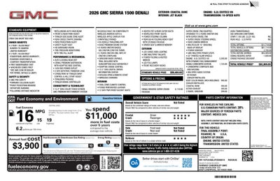 2026 GMC Sierra 1500 Denali