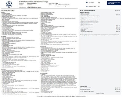 2024 Volkswagen Atlas 2.0T SE w/Technology