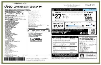 2024 Jeep Compass Latitude Lux