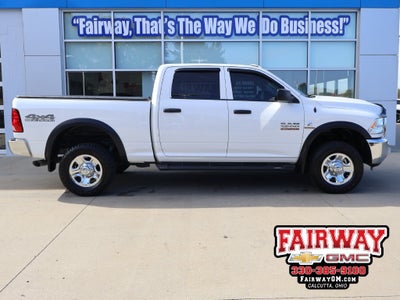 2018 RAM 2500 Tradesman Crew Cab 4x4 6'4" Box