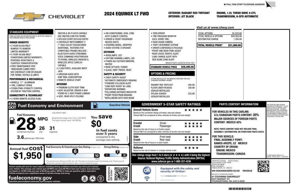2024 Chevrolet Equinox LT