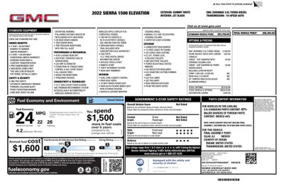 2022 GMC Sierra 1500 Elevation