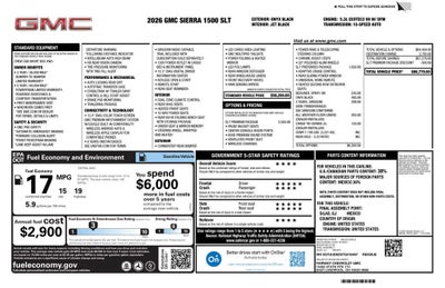 2026 GMC Sierra 1500 SLT