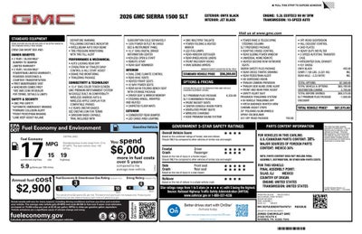 2026 GMC Sierra 1500 SLT