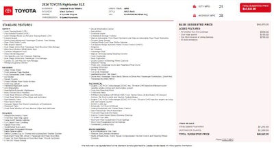 2024 Toyota Highlander XLE