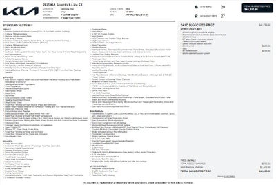 2025 Kia Sorento X-Line EX