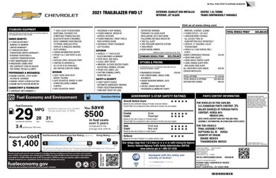 2021 Chevrolet Trailblazer LT